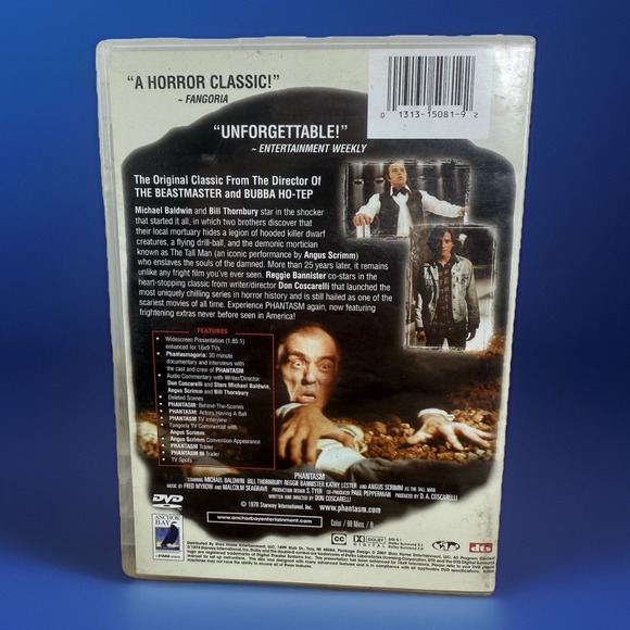 Phantasm (DVD, 2007, Anchor Bay Collection) - Picture 2 of 3